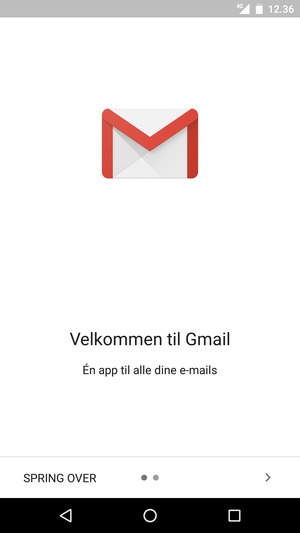 Vælg NÆSTE