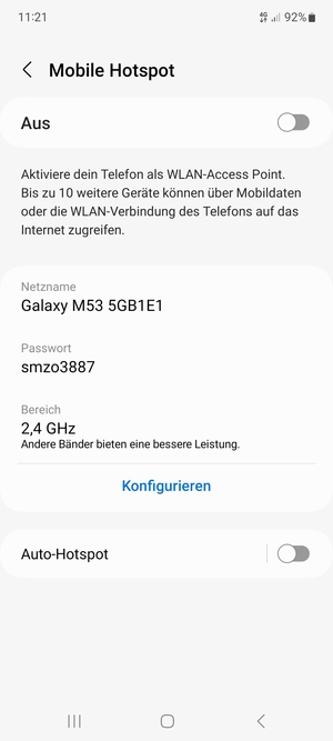 Wählen Sie Konfigurieren