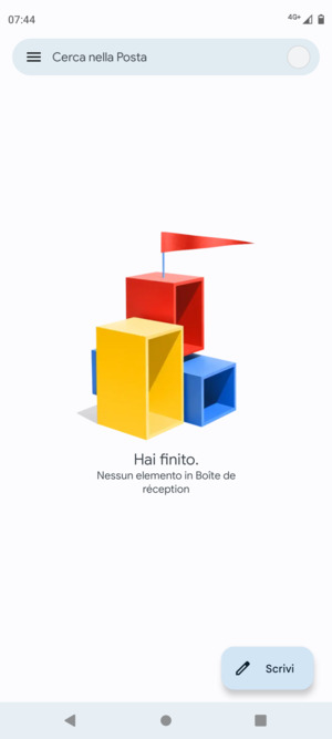 Il tuo Gmail è pronto per l'uso