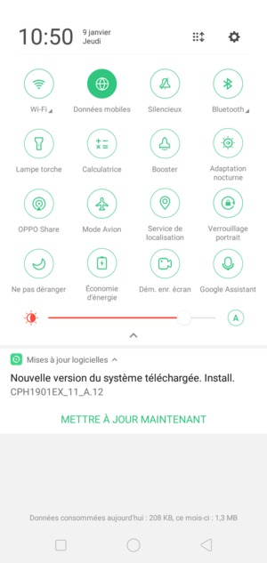 Sélectionnez Auto