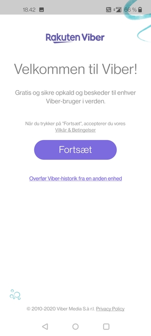 Din app er klar til brug
