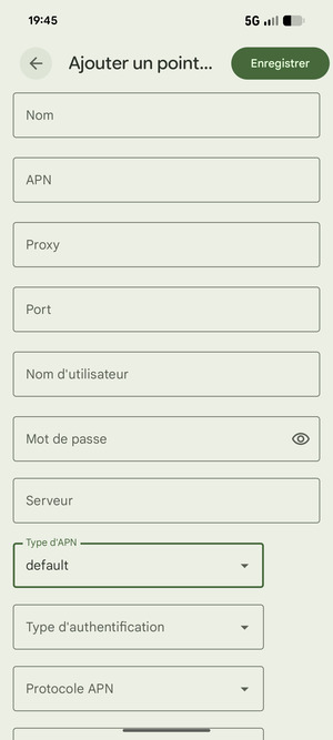 Sélectionnez Enregistrer