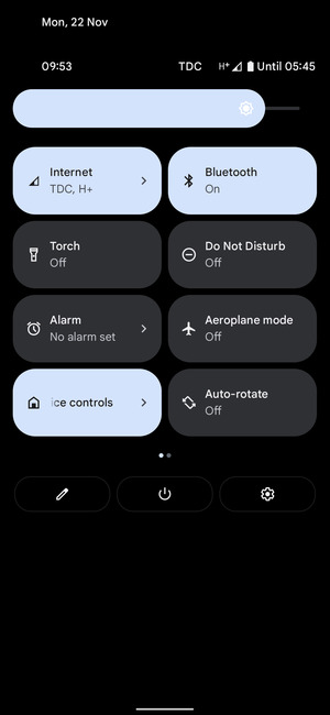 Turn off  Bluetooth