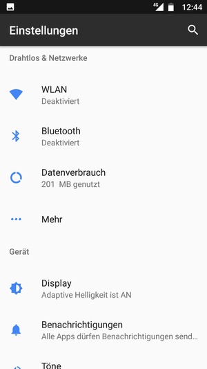 Wählen Sie Mehr