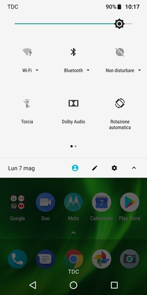 Disattiva Wi-Fi e Bluetooth