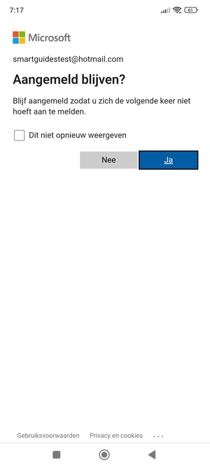 Selecteer uw voorkeursoptie