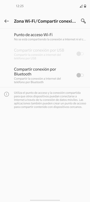 Seleccione Punto de acceso Wi-Fi