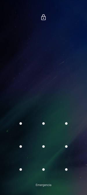 El teléfono ha sido asegurado con un bloqueo de pantalla