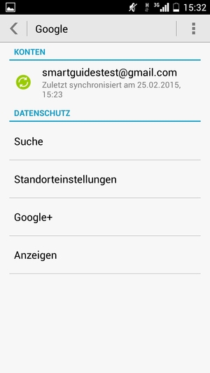 Wählen Sie Ihr Konto