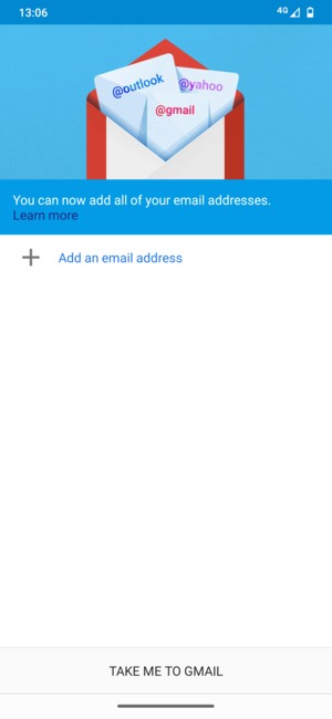 Select Add an email address