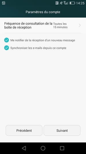 Sélectionnez Suivant