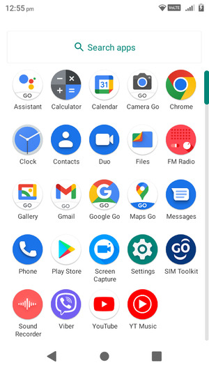 Select Settings