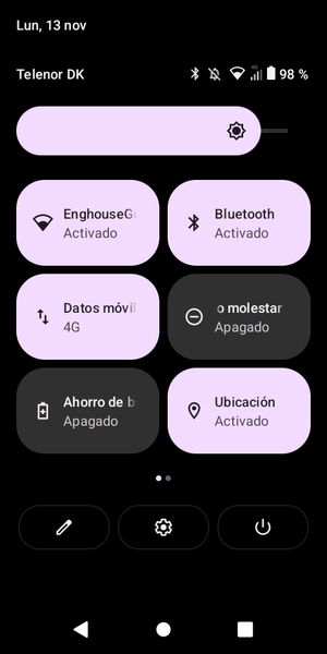 Desactive Wi-Fi y Bluetooth