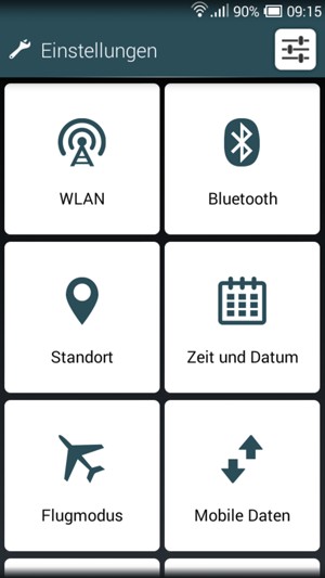 Wählen Sie WLAN