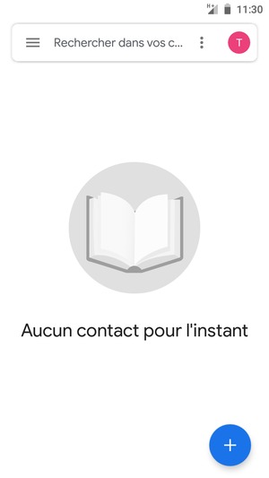 Sélectionnez le bouton du Menu