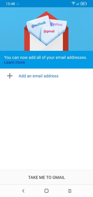 Select Add an email address