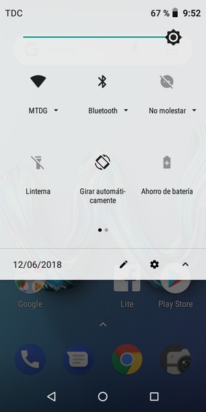 Desactive Wi-Fi y Bluetooth