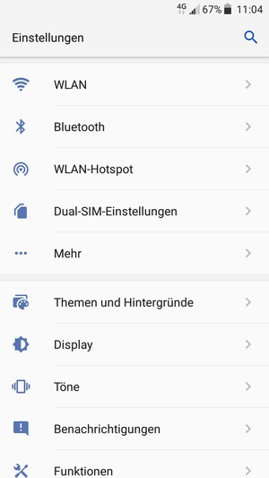 Wählen Sie WLAN-Hotspot