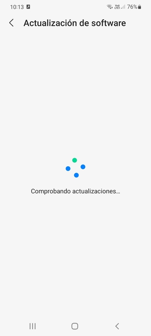 Espere a que la búsqueda termine
