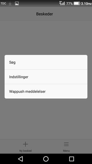 Vælg Indstillinger