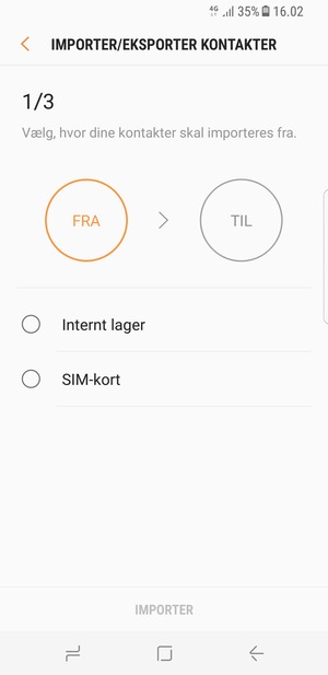 Vælg SIM-kort