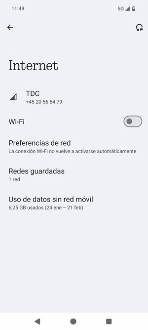 Activar Wi-Fi