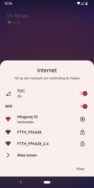 Schakel Wifi uit
