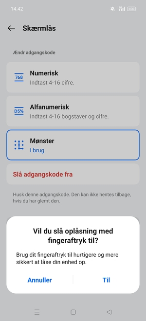 Vælg din foretrukne mulighed