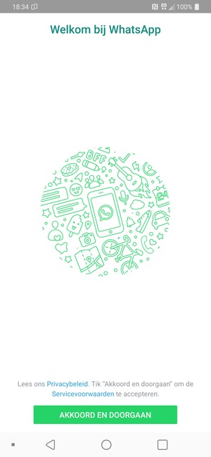 Uw app is klaar voor gebruik