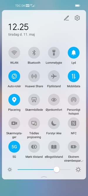 Slå Placering fra