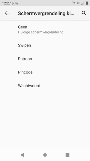 Selecteer Patroon