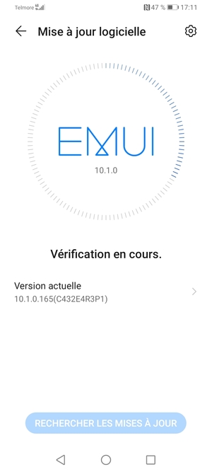 Veuillez attendre la fin de la recherche