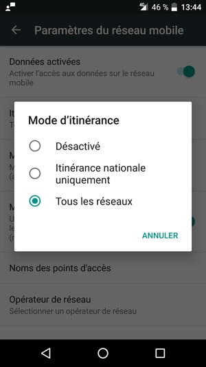 Sélectionnez votre option préférée