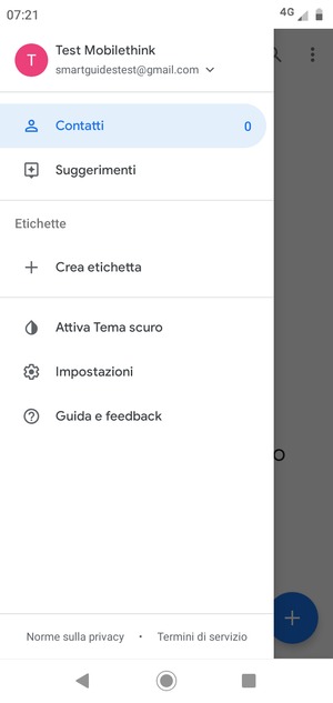 Seleziona Impostazioni