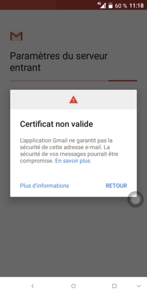 Sélectionnez Plus d'informations