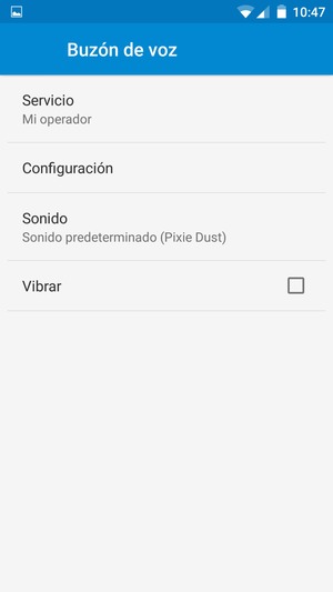 Seleccione Configuración