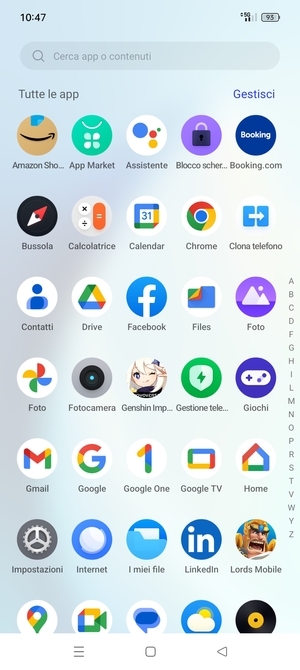 Seleziona Contatti
