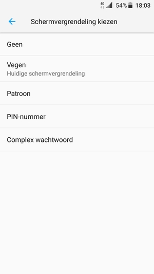 Selecteer Patroon