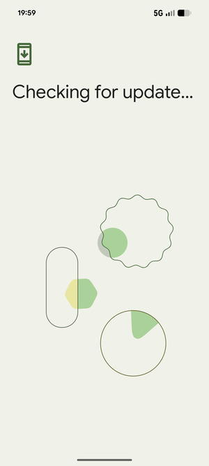 Wait for the search to finish