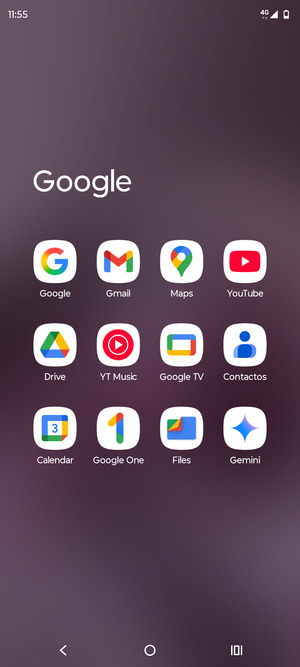 Seleccione Gmail