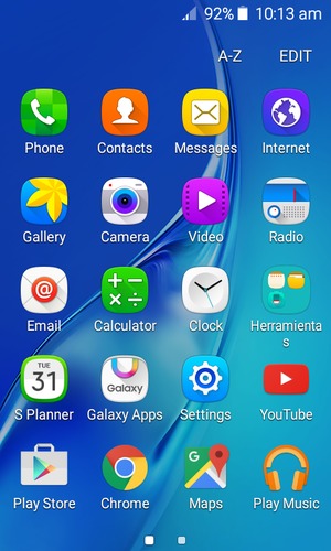 Select Settings