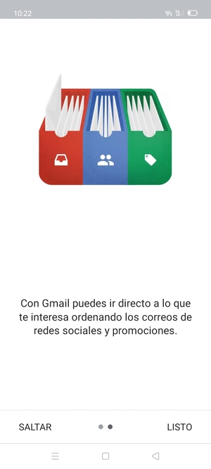 Seleccione LISTO