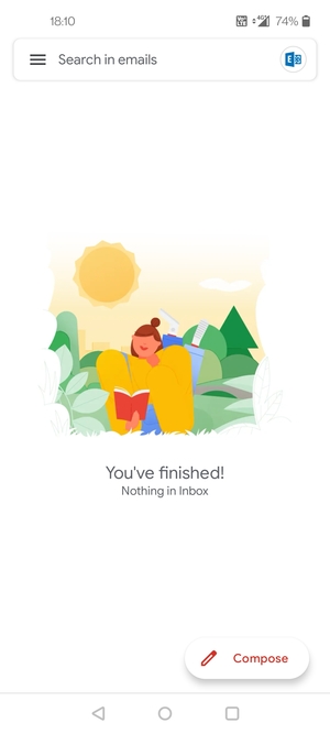 Your Hotmail is ready to use