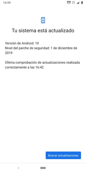 Seleccione Buscar actualizaciones