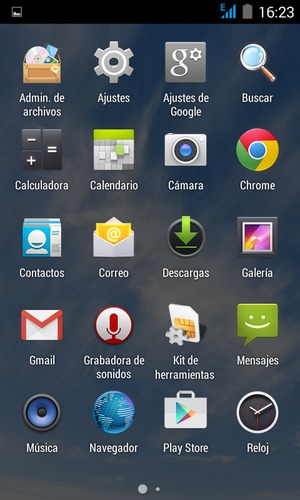 Seleccione Ajustes