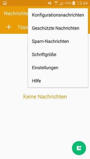Wählen Sie Einstellungen