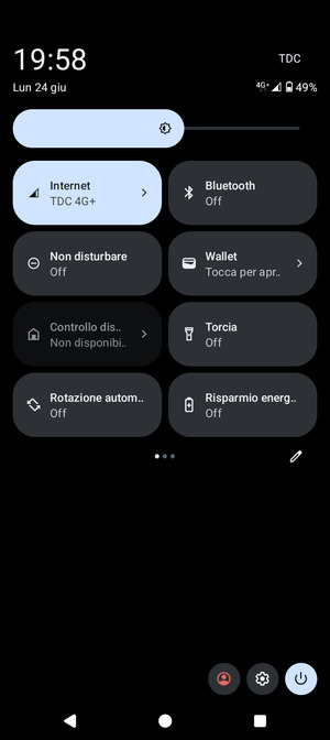 Seleziona Risparmio energetico
