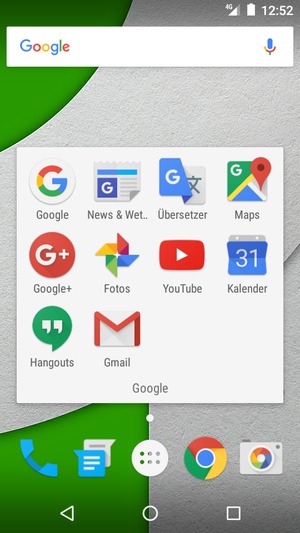 Wählen Sie Gmail