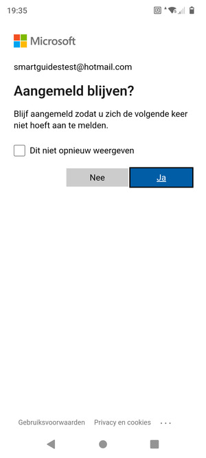 Selecteer uw voorkeursoptie