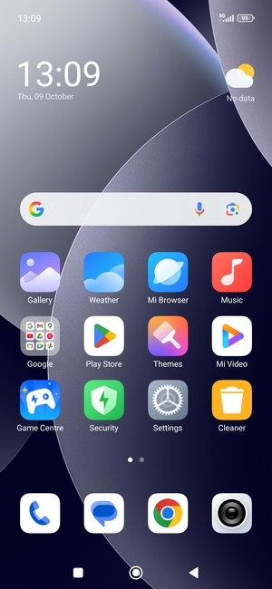 Select Settings